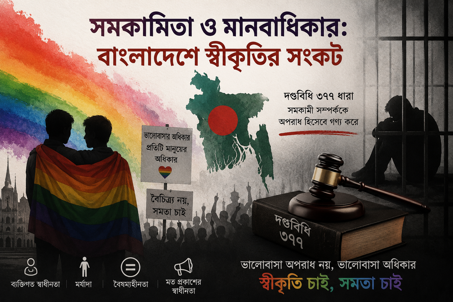 সমকামিতা ও মানবাধিকার: বাংলাদেশে স্বীকৃতির সংকট